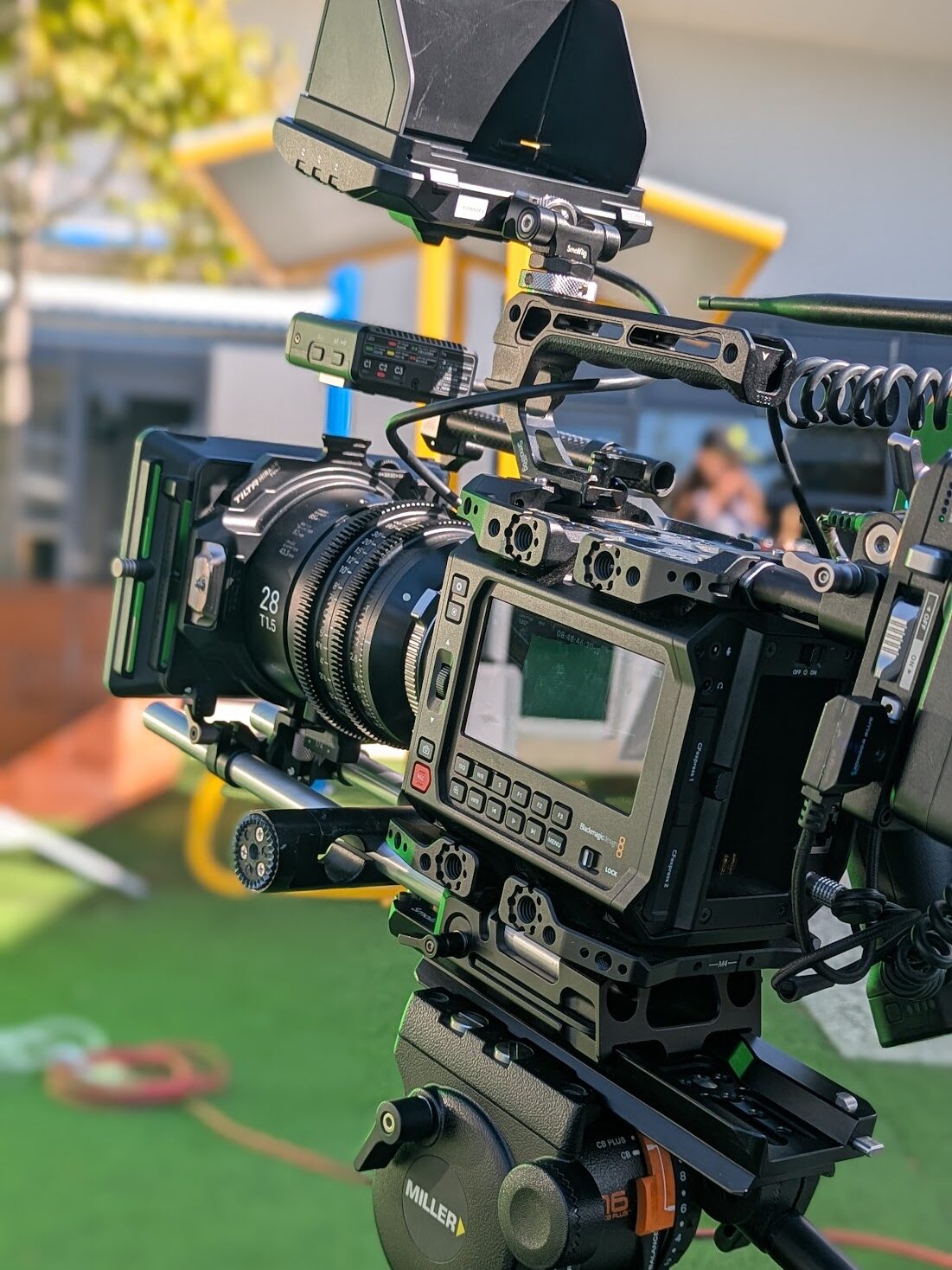 The Blackmagic Pyxis 6k camera used for this cinema ad.